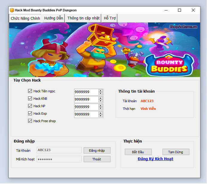 Hack Mod Bounty Buddies PvP Dungeon