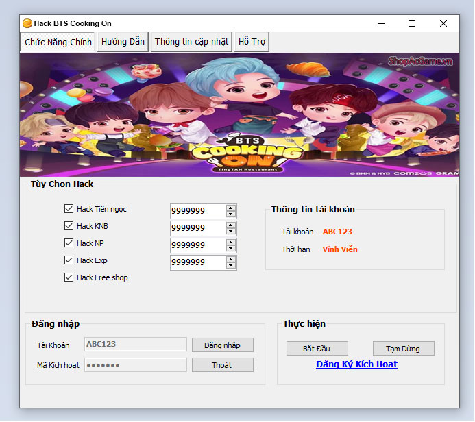 Hack Mod BTS Cooking On