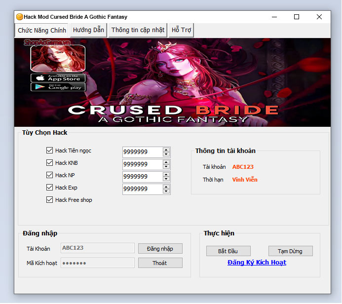 Hack Mod Cursed Bride A Gothic Fantasy