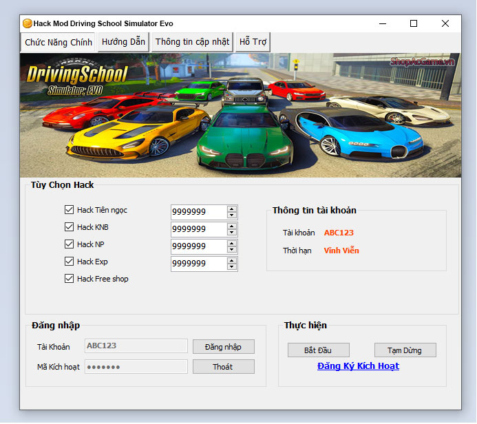 Hack Mod Driving School Simulator Evo