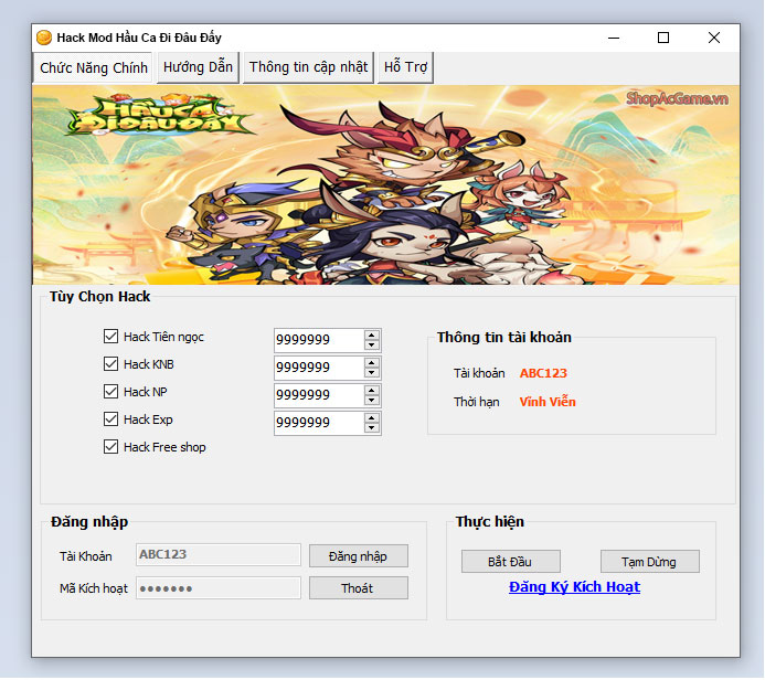 Hack Mod Hầu Ca Đi Đâu Đấy Thành Công 100%