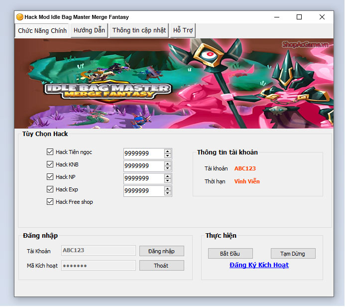 Hack Mod Idle Bag Master Merge Fantasy