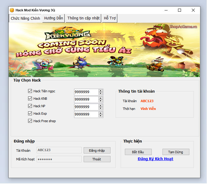 Hack Mod Kiến Vương 3Q