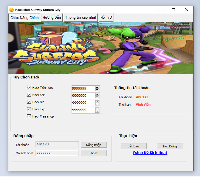 Hack Mod Subway Surfers City