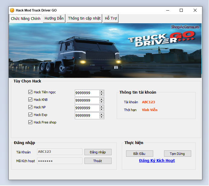 Hack Mod Truck Driver GO