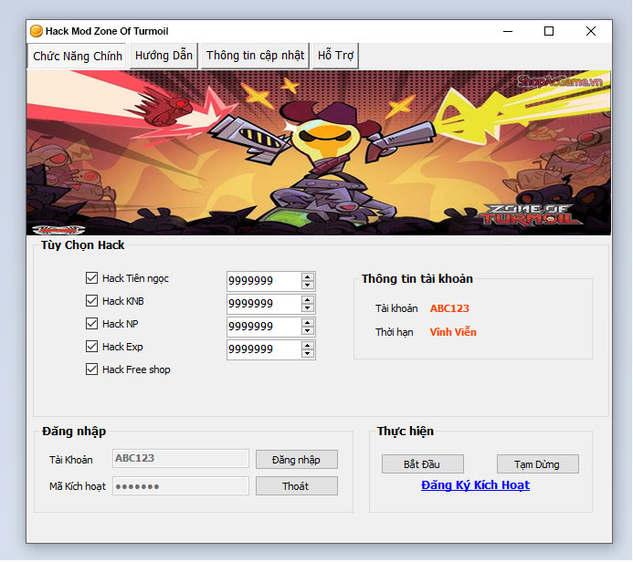 Hack Mod Zone Of Turmoil