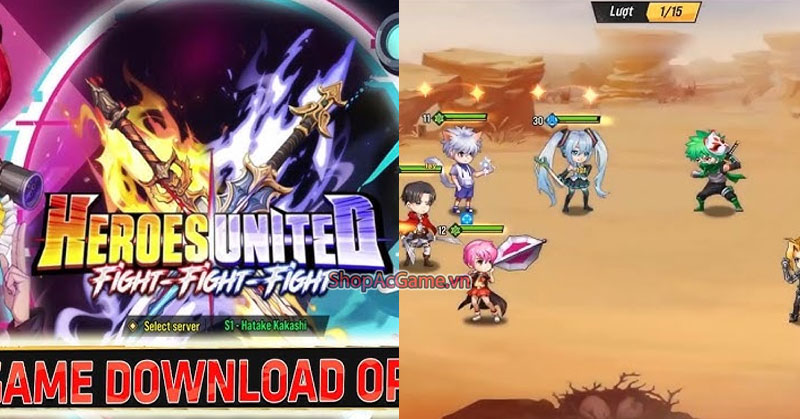 Heroes United Fight x3