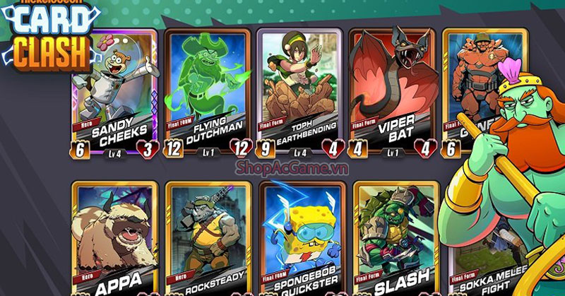 Nickelodeon Card Clash