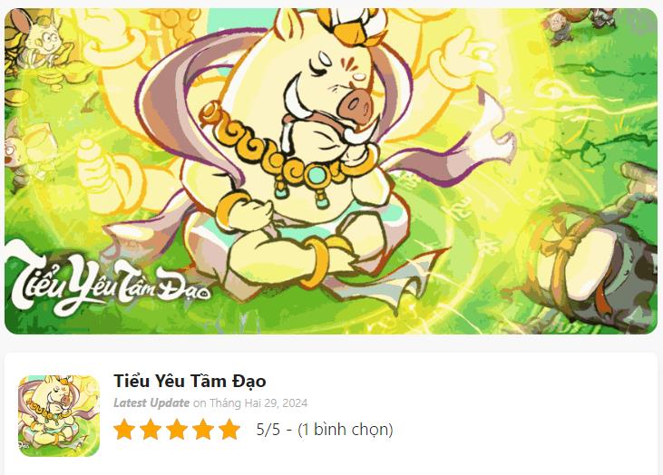 Hack Mod Tiểu Yêu Tầm Đạo Full Kim Cương Và Đào